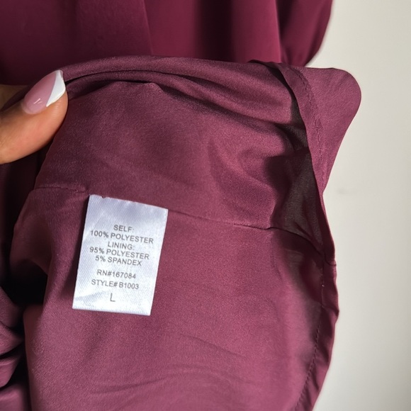 Tuckernuck Burgundy Mini Dress - Picture 8 of 13